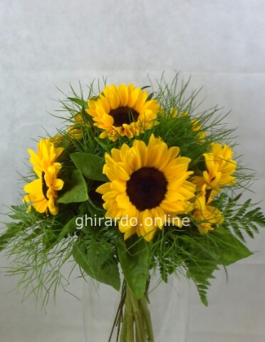 Bouquet di girasoli