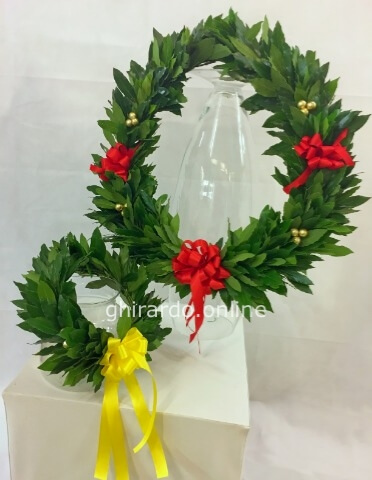 Corona di alloro per laurea